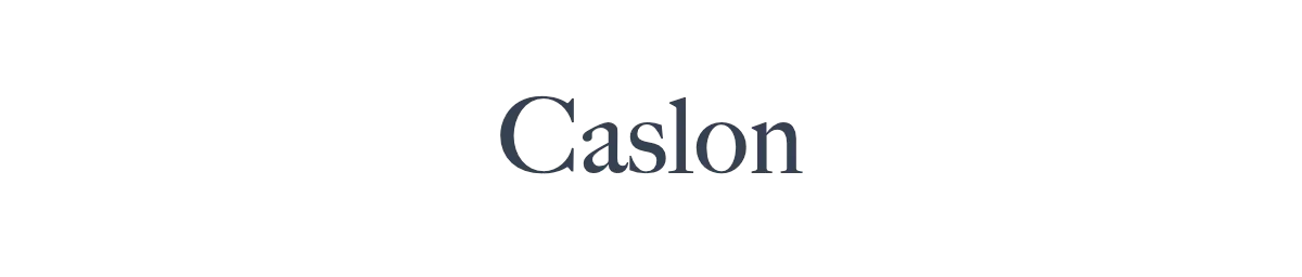 Caslon